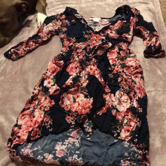 Band of Gypsies floral dress - Picture 2 of 3